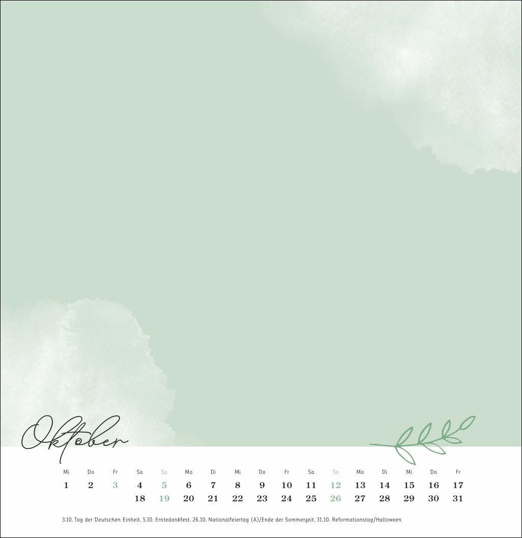 Bild: 9783756408528 | Kreativkalender zum Aufstellen Glücksmomente 2025 | Kalender | 14 S.