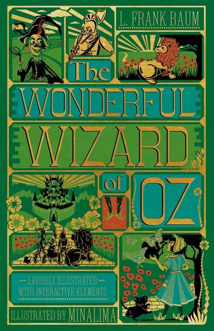 Cover: 9780063055735 | The Wonderful Wizard of Oz Interactive (MinaLima Edition) | Baum