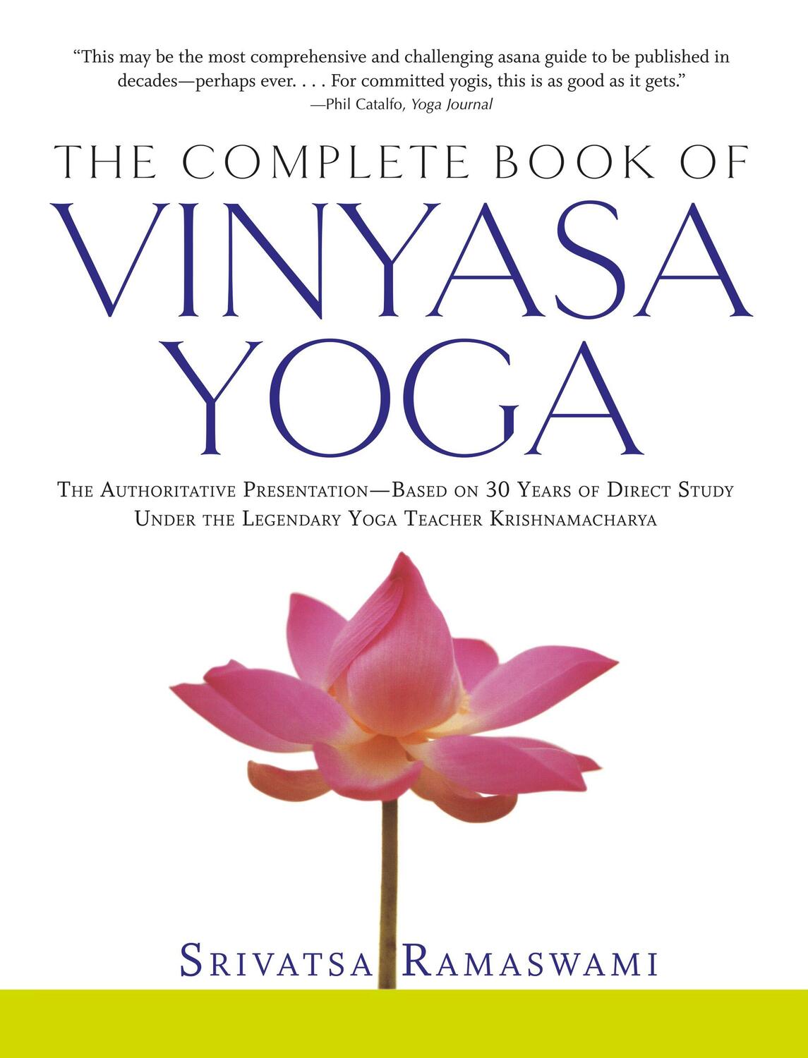 Cover: 9781569244029 | The Complete Book of Vinyasa Yoga | Srivatsa Ramaswami | Taschenbuch