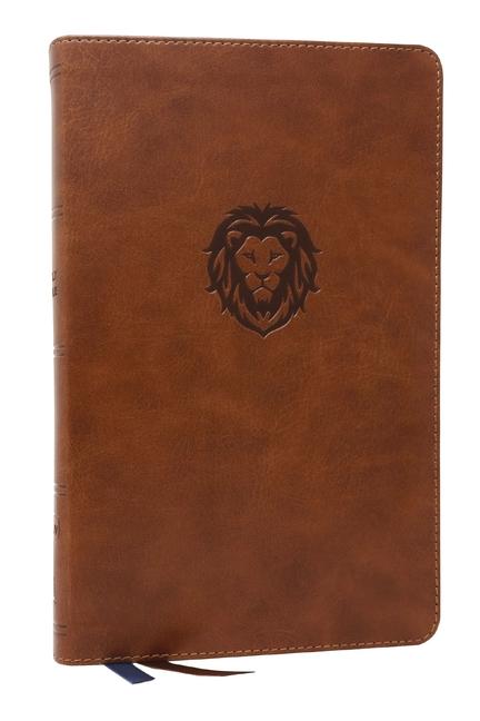 Cover: 9780785225775 | Nkjv, Thinline Bible Youth Edition, Leathersoft, Brown, Red Letter...