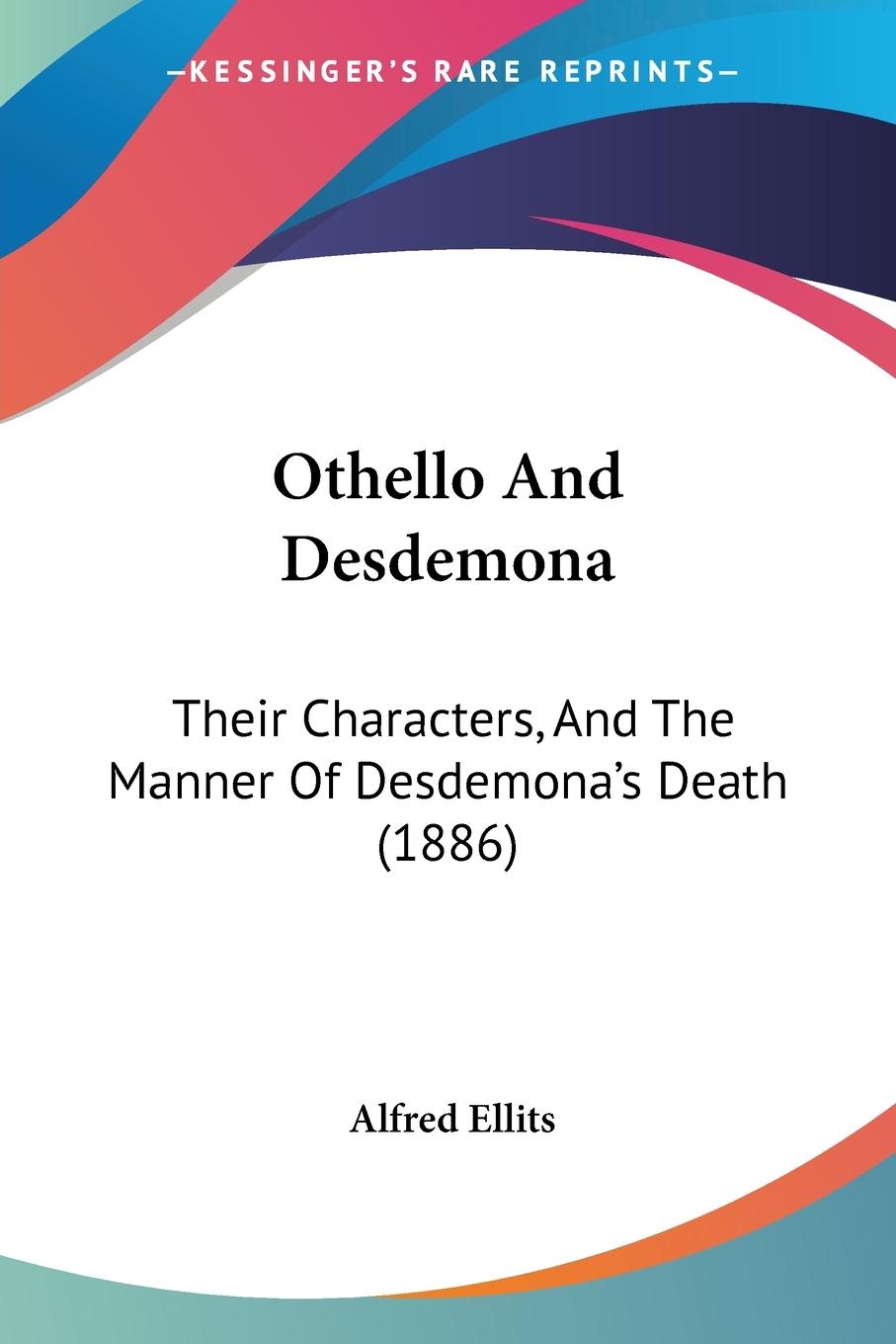 Cover: 9781104889845 | Othello And Desdemona | Alfred Ellits | Taschenbuch | Englisch | 2009