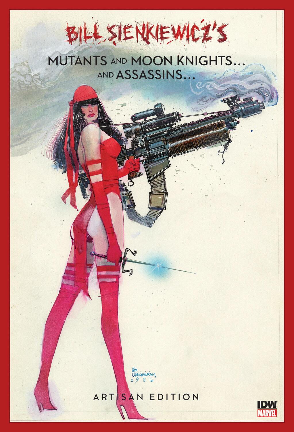 Cover: 9781684059683 | Bill Sienkiewicz's Mutants and Moon Knights and Assassins Artisan...