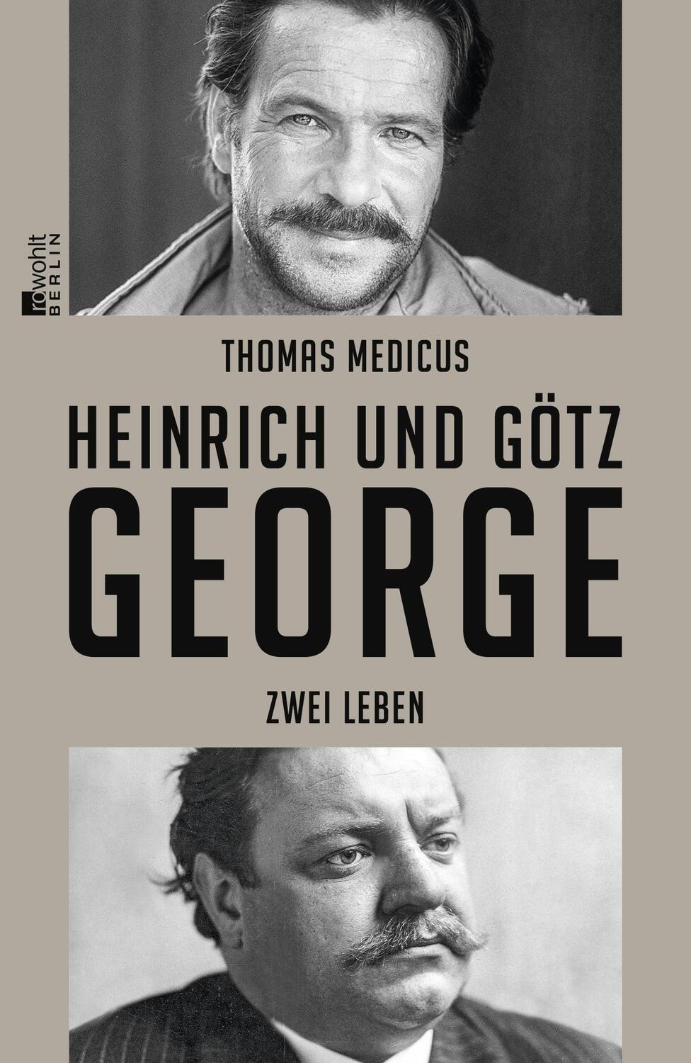 Cover: 9783737100847 | Heinrich und Götz George | Zwei Leben | Thomas Medicus | Buch | 2020