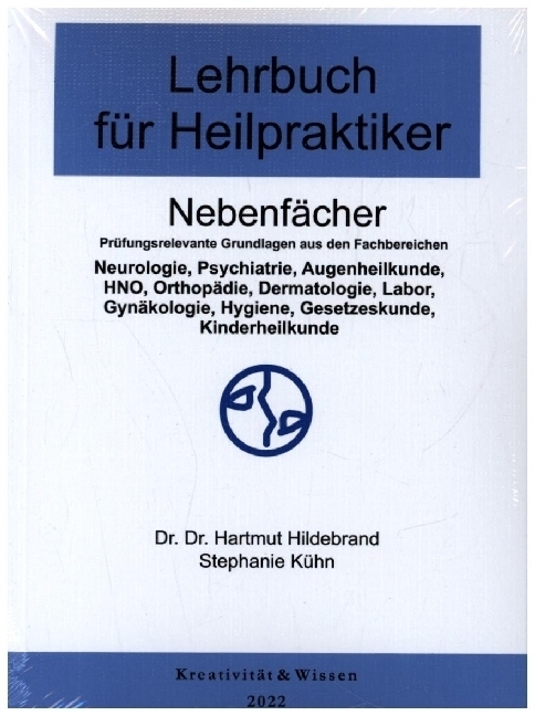 Cover: 9783945844328 | Lehrbuch für Heilpraktiker Nebenfächer | Hartmut Hildebrand | Buch