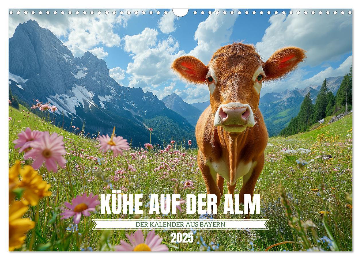 Cover: 9783457210291 | KÜHE AUF DER ALM ¿ Der Kalender aus Bayern (Wandkalender 2025 DIN...