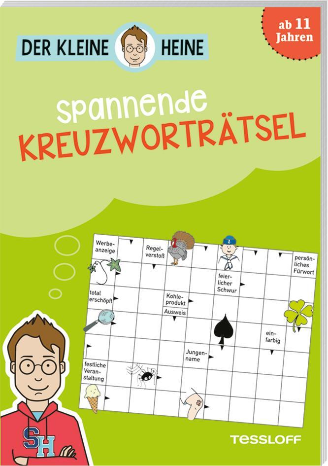 Cover: 9783788645373 | Der kleine Heine. Spannende Kreuzworträtsel | Ab 11 Jahren | Heine