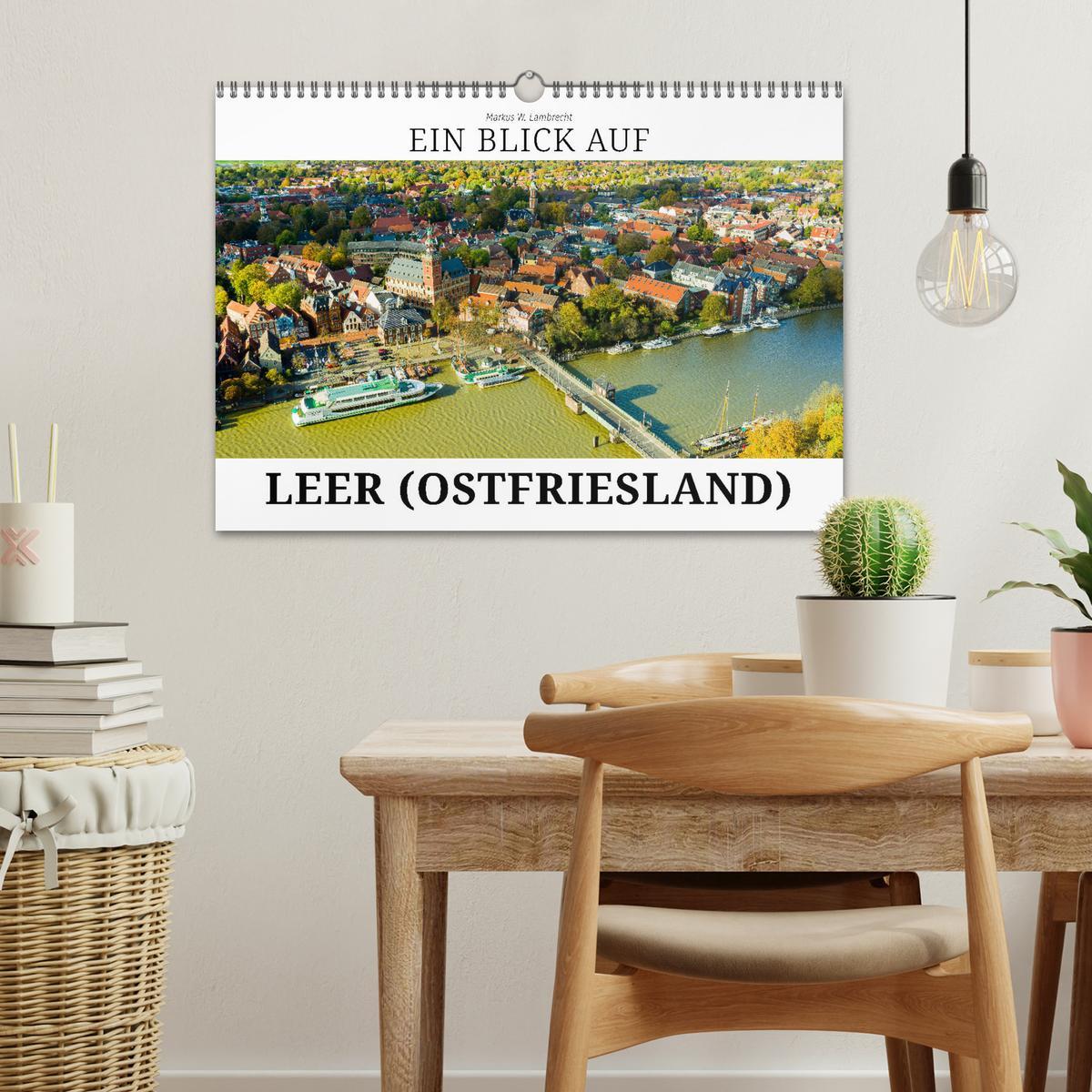 Bild: 9783383924897 | Ein Blick auf Leer (Ostfriesland) (Wandkalender 2025 DIN A3 quer),...