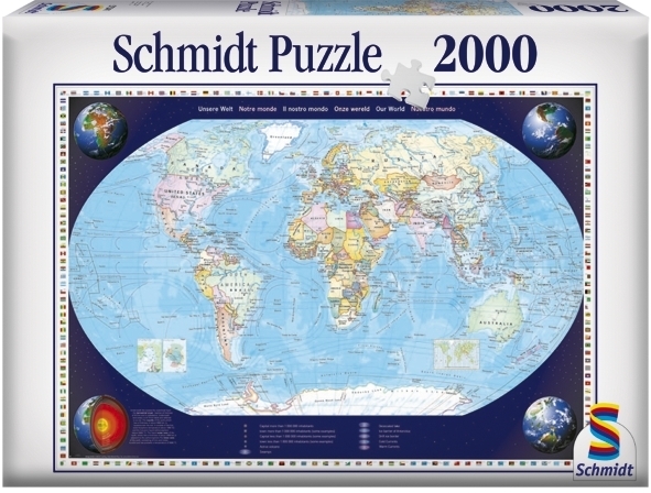 Cover: 4001504570415 | Unsere Welt (Puzzle) | Spiel | In Spielebox | Schmidt