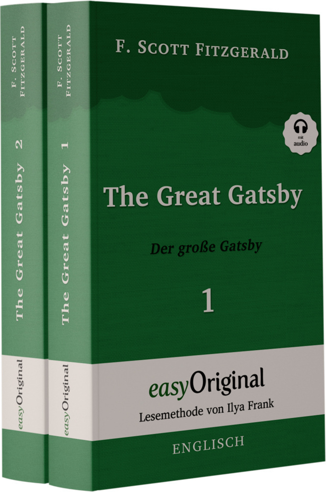 Cover: 9783991125693 | The Great Gatsby / Der große Gatsby - 2 Teile (Buch + 2 MP3...