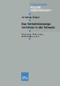 Cover: 9783810040114 | Das Vernehmlassungsverfahren in der Schweiz | Jeremias Blaser | Buch
