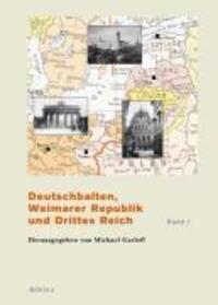 Cover: 9783412121990 | Deutschbalten, Weimarer Republik und Drittes Reich | Taschenbuch