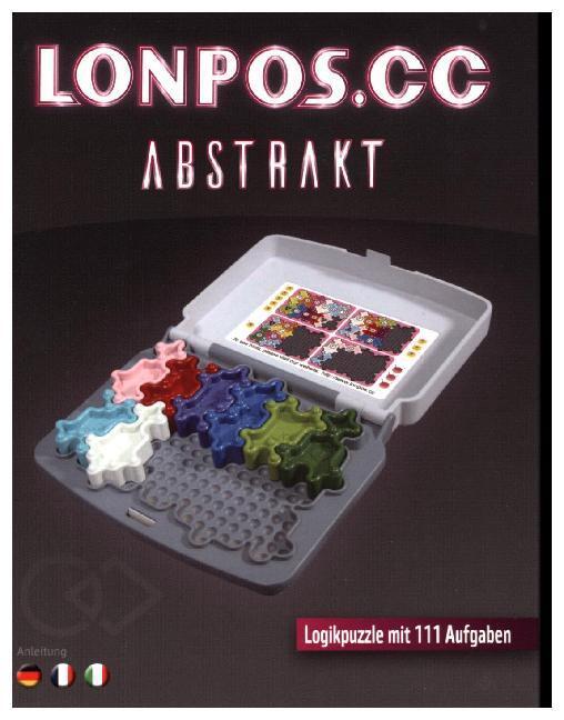 Cover: 4018928561189 | Lonpos Abstrakt (Spiel) | Logikpuzzle mit 111 Aufgaben | Spiel | 56118