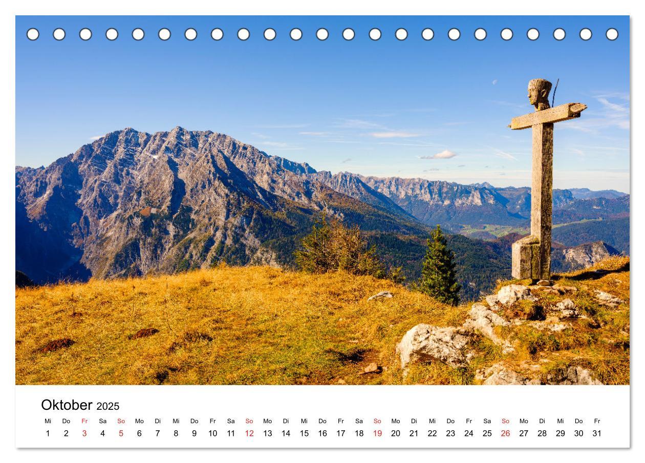 Bild: 9783435153879 | Berchtesgadener Berge im Licht (Tischkalender 2025 DIN A5 quer),...