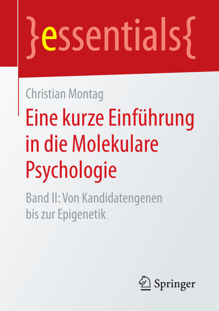 Cover: 9783658196332 | Eine kurze Einführung in die Molekulare Psychologie. Bd.2 | Montag