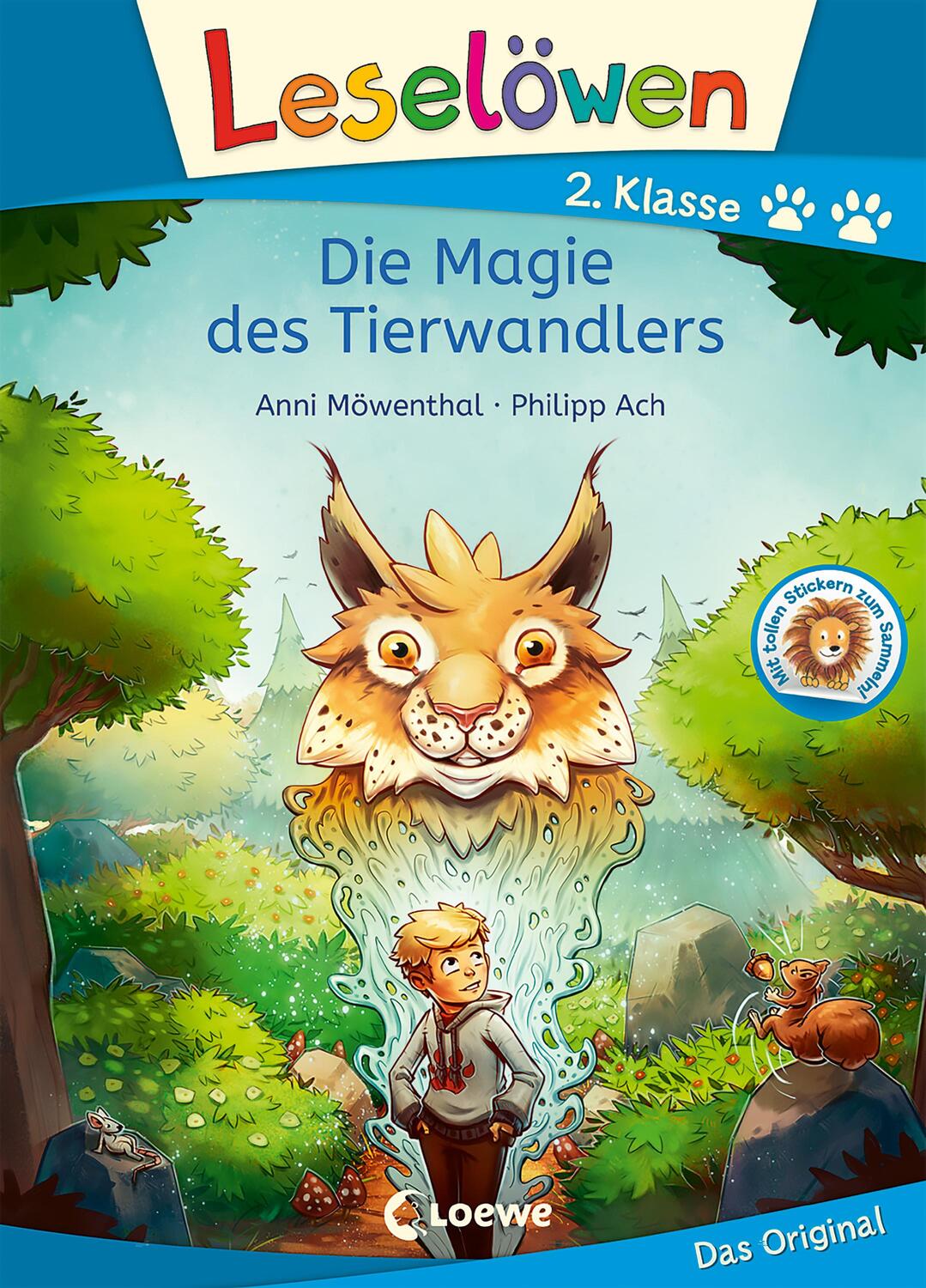 Cover: 9783743210691 | Leselöwen 2. Klasse - Die Magie des Tierwandlers | Anni Möwenthal