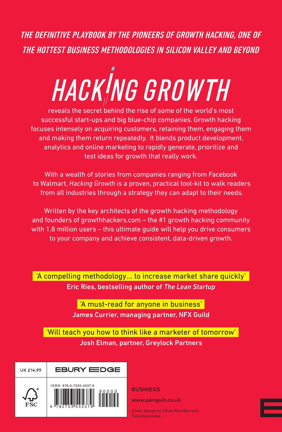 Rückseite: 9780753545379 | Hacking Growth | Morgan Brown (u. a.) | Taschenbuch | Englisch | 2017