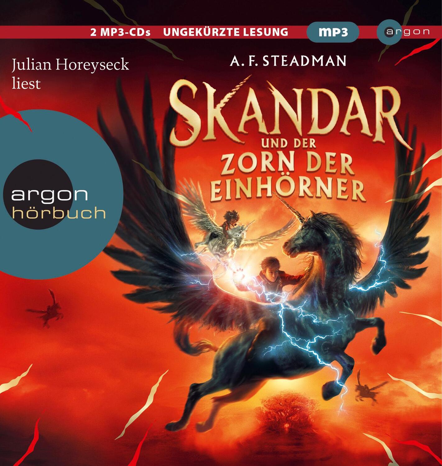 Cover: 9783839842799 | Skandar und der Zorn der Einhörner | A. F. Steadman | MP3 | 2 | 2022