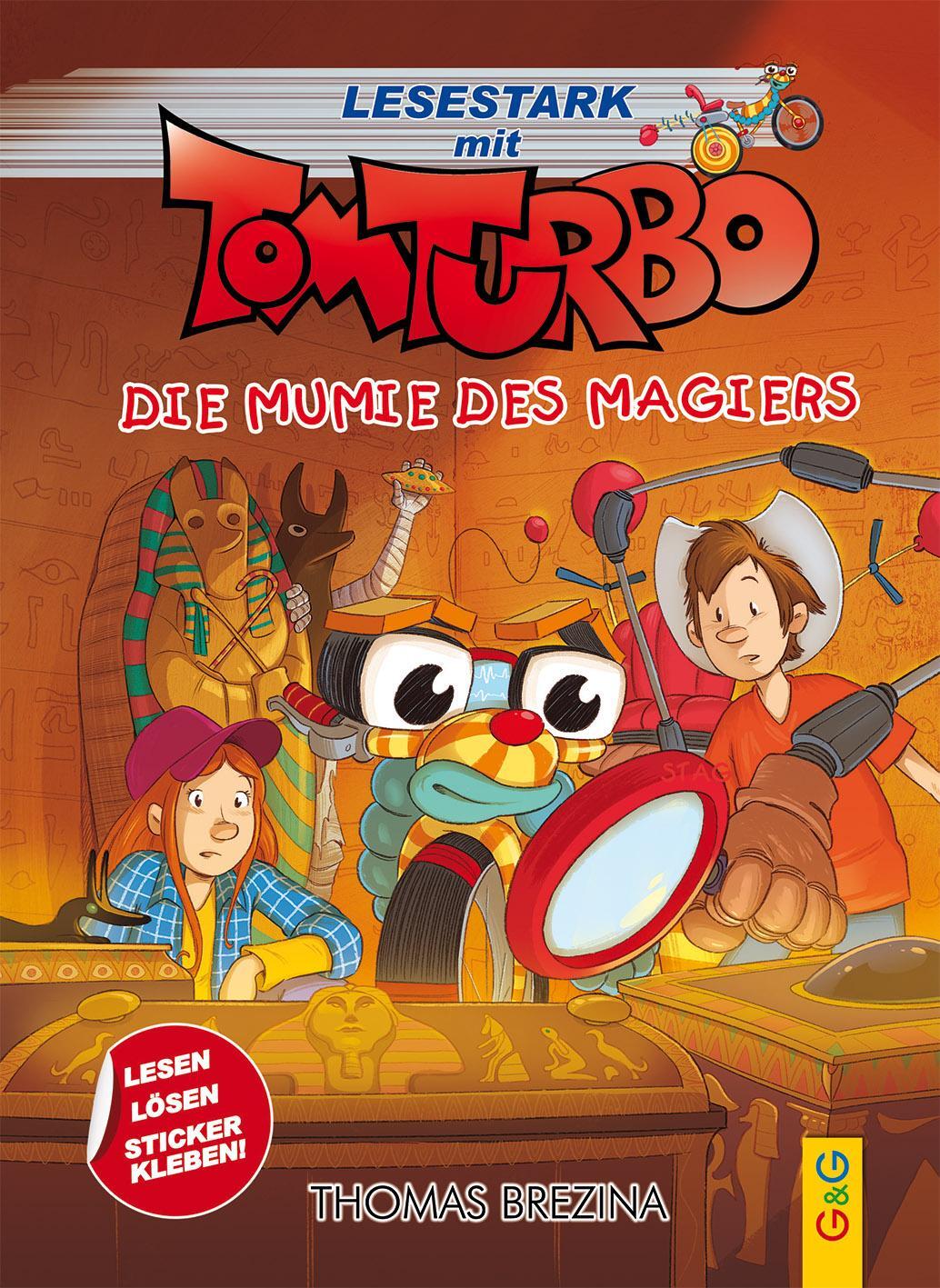 Cover: 9783707425628 | Tom Turbo - Lesestark - Die Mumie des Magiers | Thomas Brezina | Buch