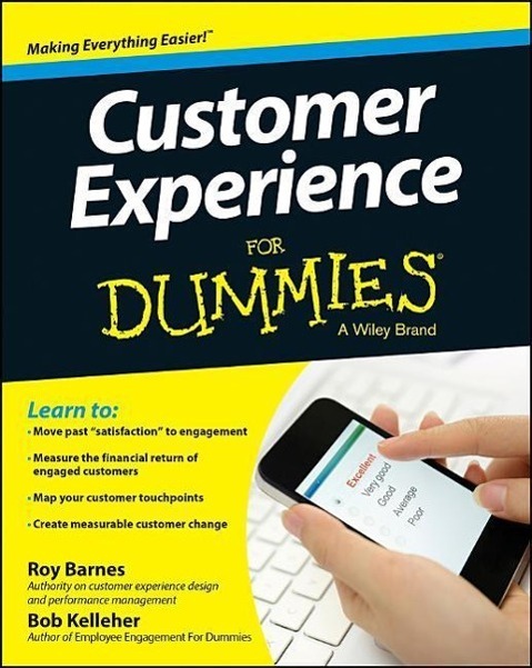Cover: 9781118725603 | Customer Experience For Dummies | Roy Barnes (u. a.) | Taschenbuch