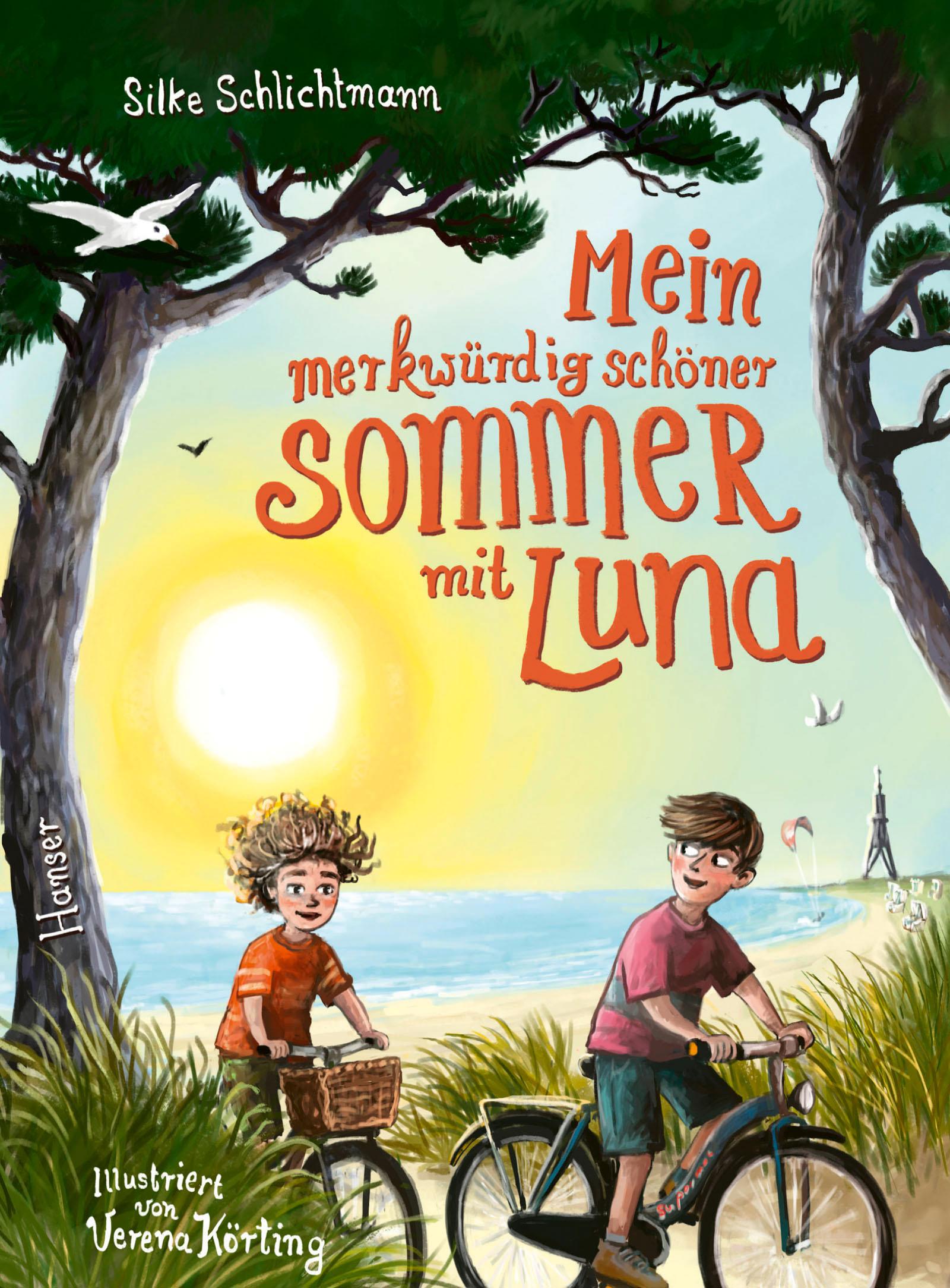 Cover: 9783446282575 | Mein merkwürdig schöner Sommer mit Luna | Silke Schlichtmann | Buch