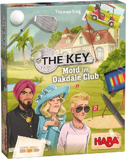 Cover: 4010168251882 | The Key Mord im Oakdale Club (Kinderspiel) | Spiel | In Spielebox