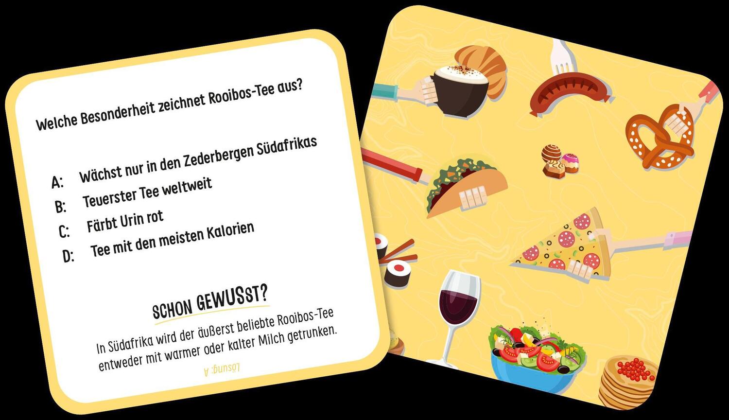 Bild: 4036442010723 | In 80 Fragen um die Welt - Essen und Trinken: Kartenspiel für...