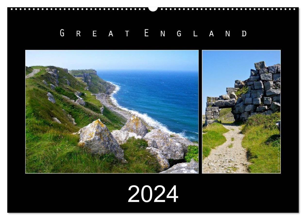 Cover: 9783383606236 | Great England 2024 (Wandkalender 2024 DIN A2 quer), CALVENDO...