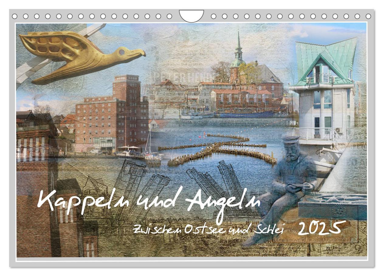 Cover: 9783435344277 | Kappeln und Angeln - Zwischen Ostsee und Schlei (Wandkalender 2025...