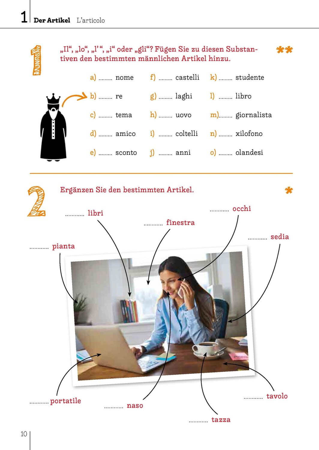 Bild: 9783125634510 | Langenscheidt Übungsbuch Grammatik Bild für Bild Italienisch | Buch