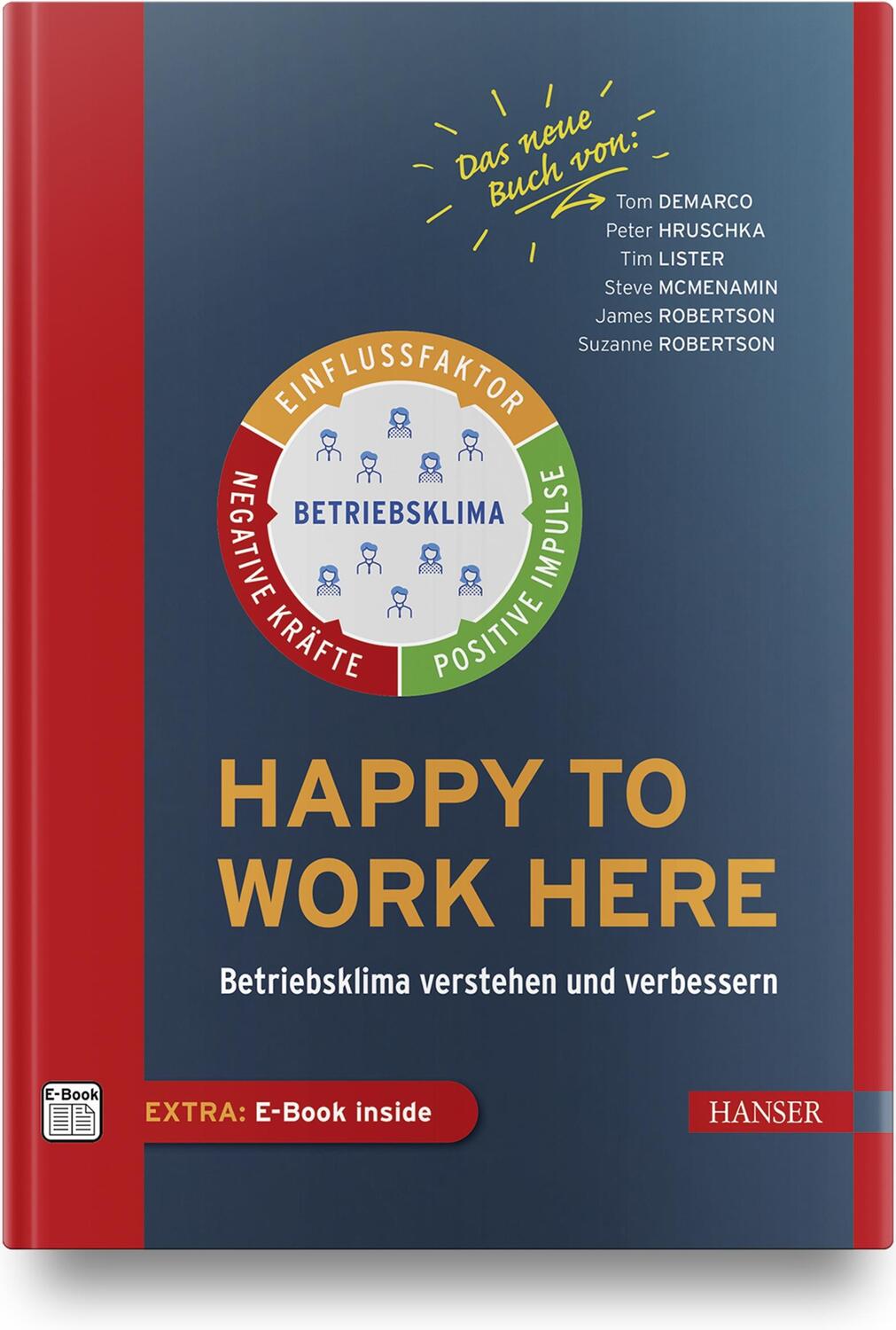 Cover: 9783446468726 | Happy to work here | Betriebsklima verstehen und verbessern | Bundle