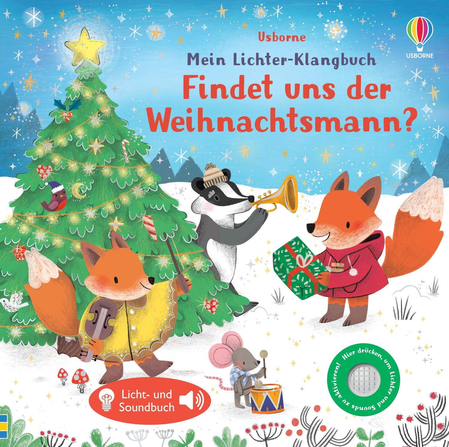 Cover: 9781035700004 | Mein Lichter-Klangbuch: Findet uns der Weihnachtsmann? | Sam Taplin