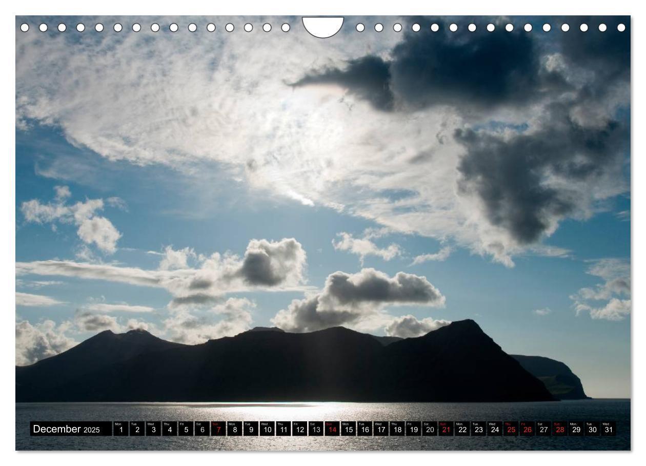 Bild: 9781325994847 | Faroe Islands / UK-Version (Wall Calendar 2025 DIN A4 landscape),...