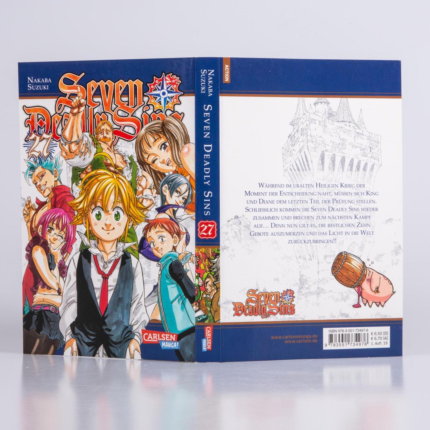 Bild: 9783551734976 | Seven Deadly Sins 27 | Mittelalterliche Fantasy-Action mit Witz | Buch