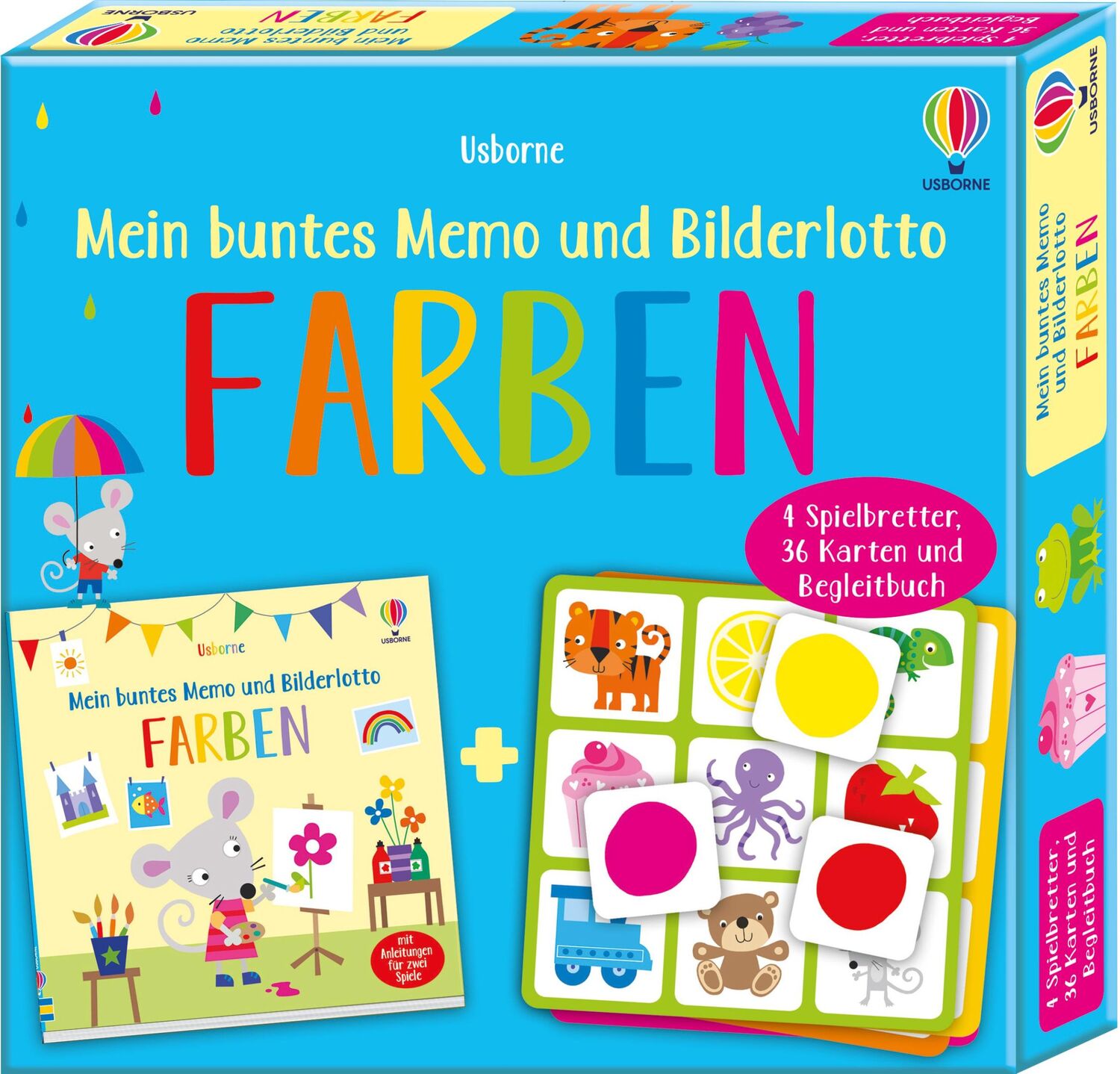 Cover: 9781789417753 | Mein buntes Memo und Bilderlotto: Farben | Kate Nolan | Stück | 24 S.