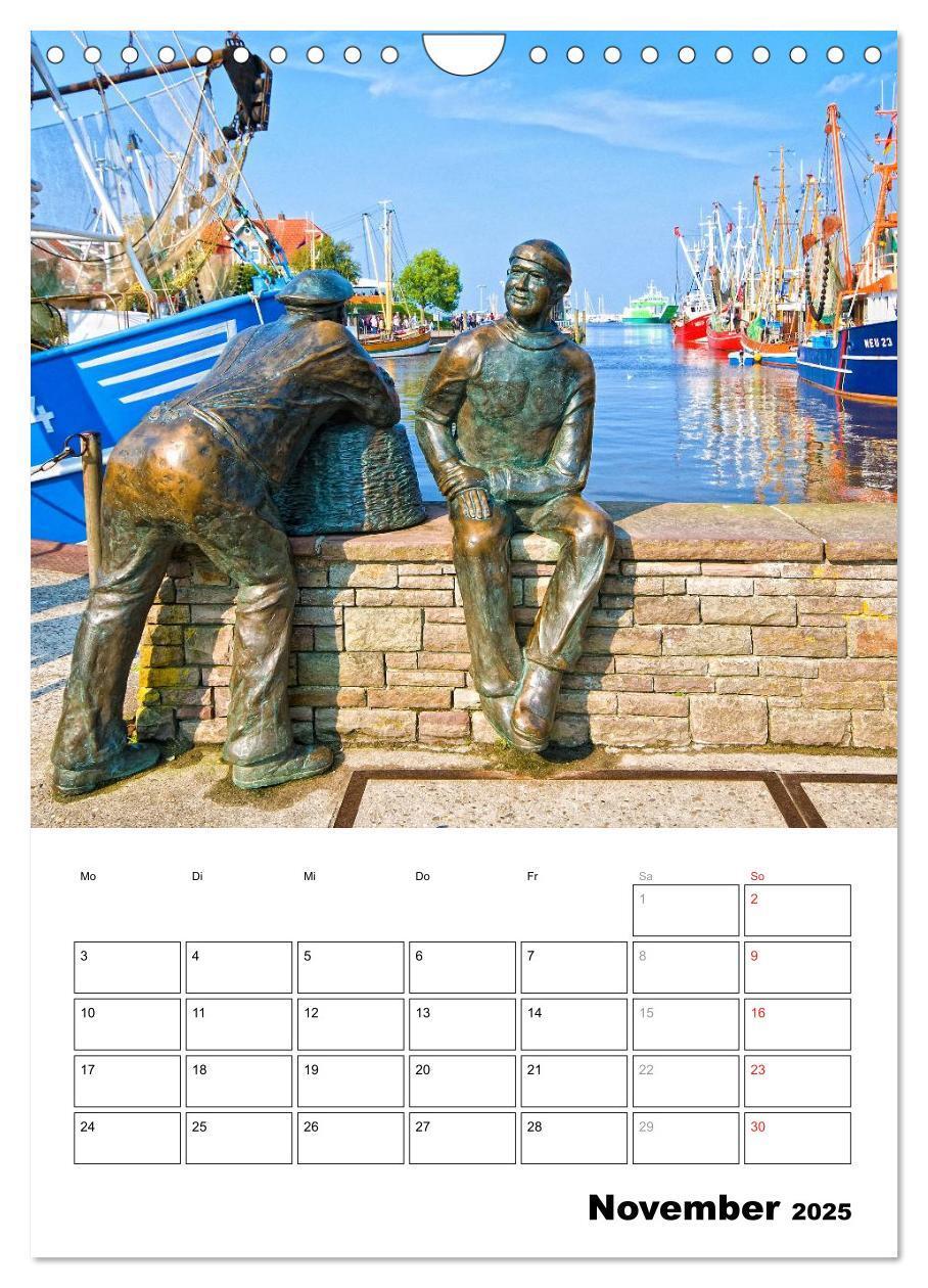 Bild: 9783457056981 | Neuharlingersiel Hafenromantik / Planer (Wandkalender 2025 DIN A4...