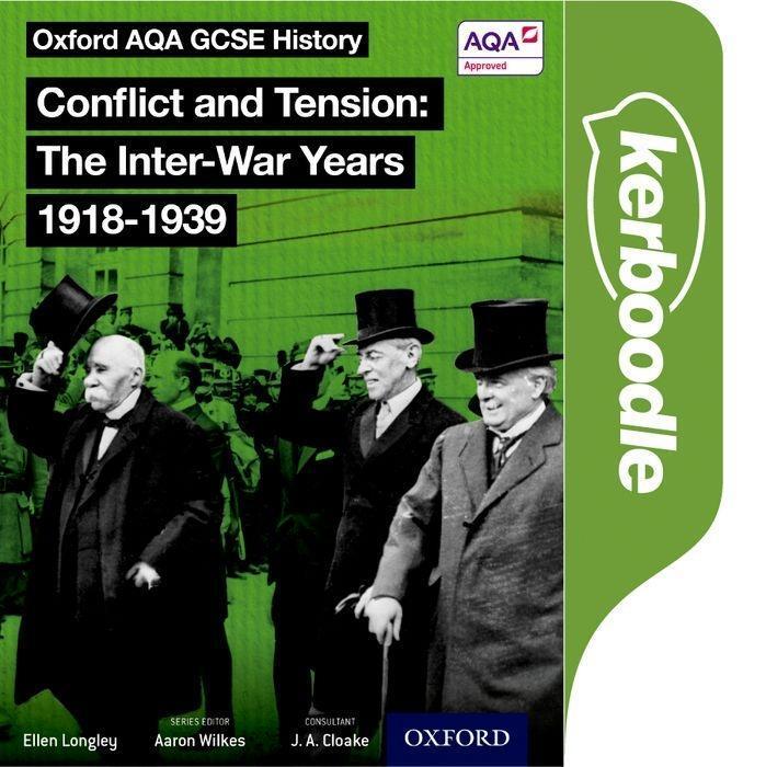 Cover: 9780198370116 | Cloake, J: Oxford AQA History for GCSE: Conflict and Tension | Cloake