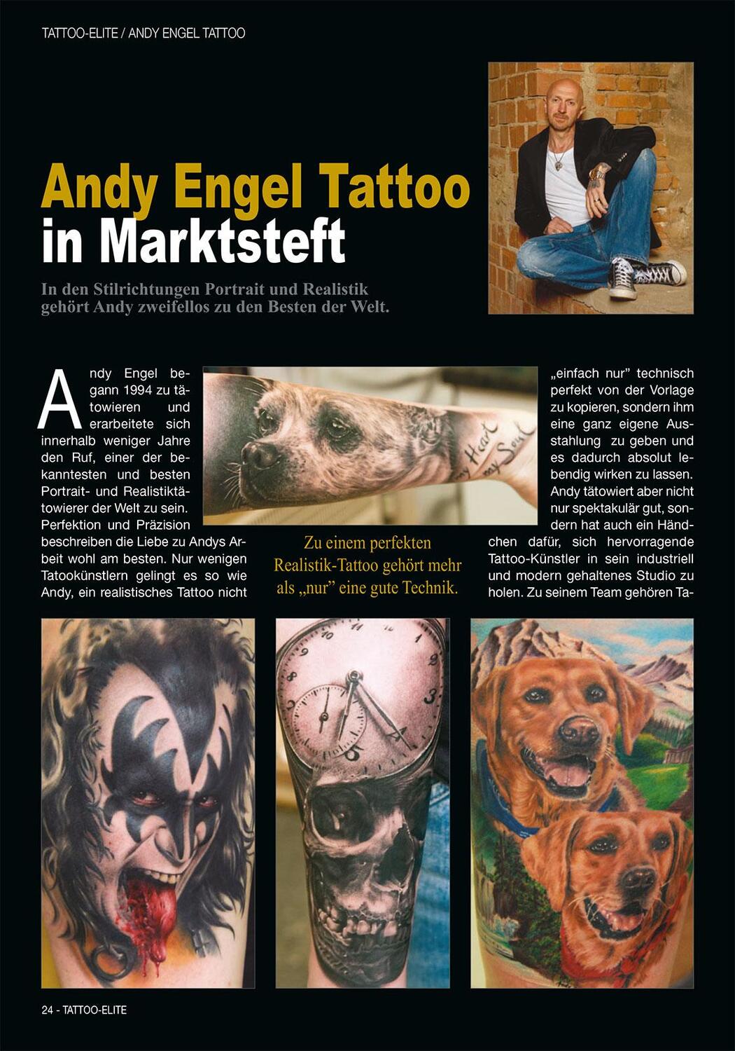 Bild: 9783946386742 | Tattoo Elite 2 | Die besten Tätowierer und Studios in Deutschland