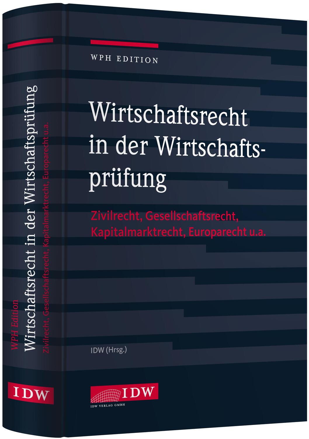 Cover: 9783802120718 | WPH Ed.: Wirtschaftsrecht i.d. Wirtschaftsprüfung | Buch | Deutsch
