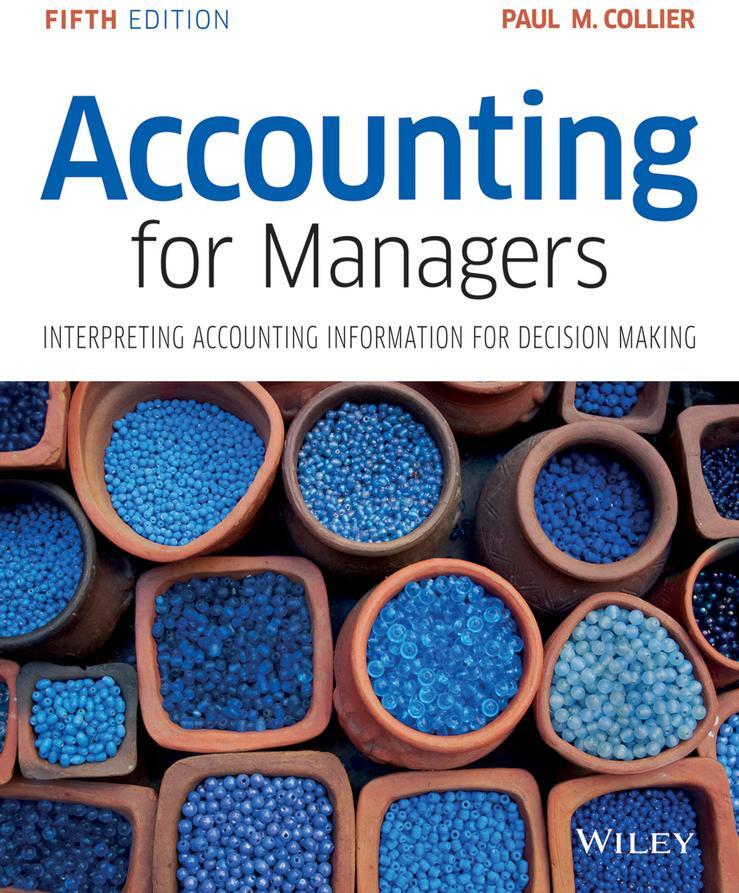 Cover: 9781119002949 | Accounting for Managers | Paul M. Collier | Taschenbuch | 2015