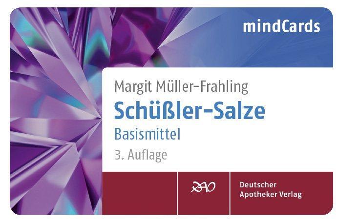 Cover: 9783769265569 | Schüßler-Salze Basismittel | mindCards | Margit Müller-Frahling | 2017