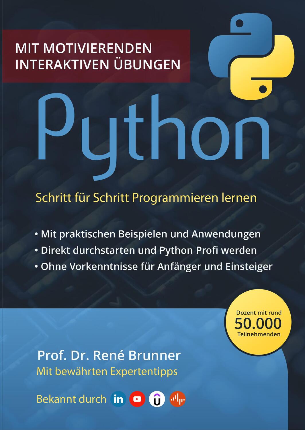 Cover: 9783903483033 | Python | Schritt für Schritt Programmieren lernen | René Brunner