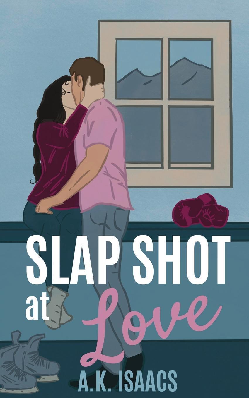 Cover: 9798989409310 | Slap Shot at Love | a friends to lovers hockey romance | A. K. Isaacs