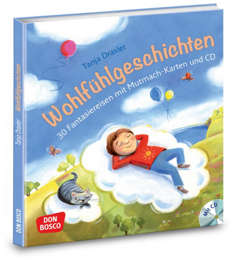 Cover: 9783769823400 | Wohlfühlgeschichten | 30 Fantasiereisen mit Mutmach-Karten und CD