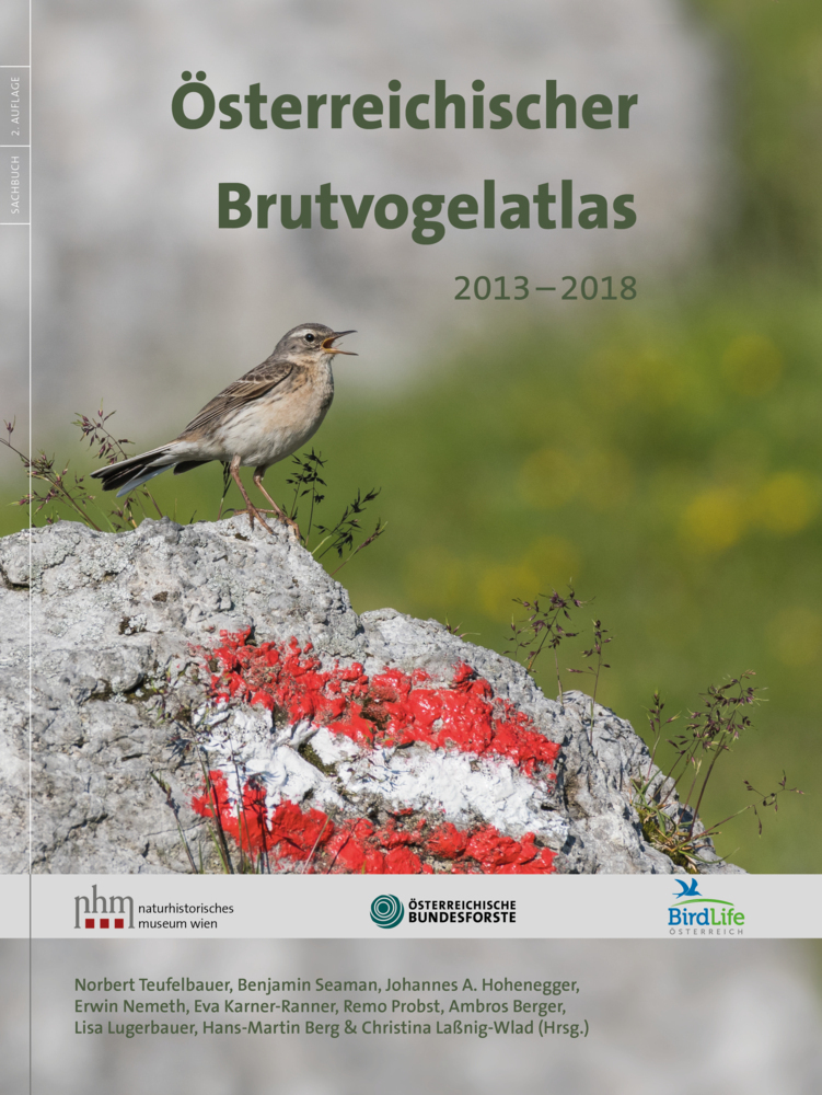 Cover: 9783903096721 | Österreichischer Brutvogelatlas 2013-2018 | Teufelbauer (u. a.) | Buch