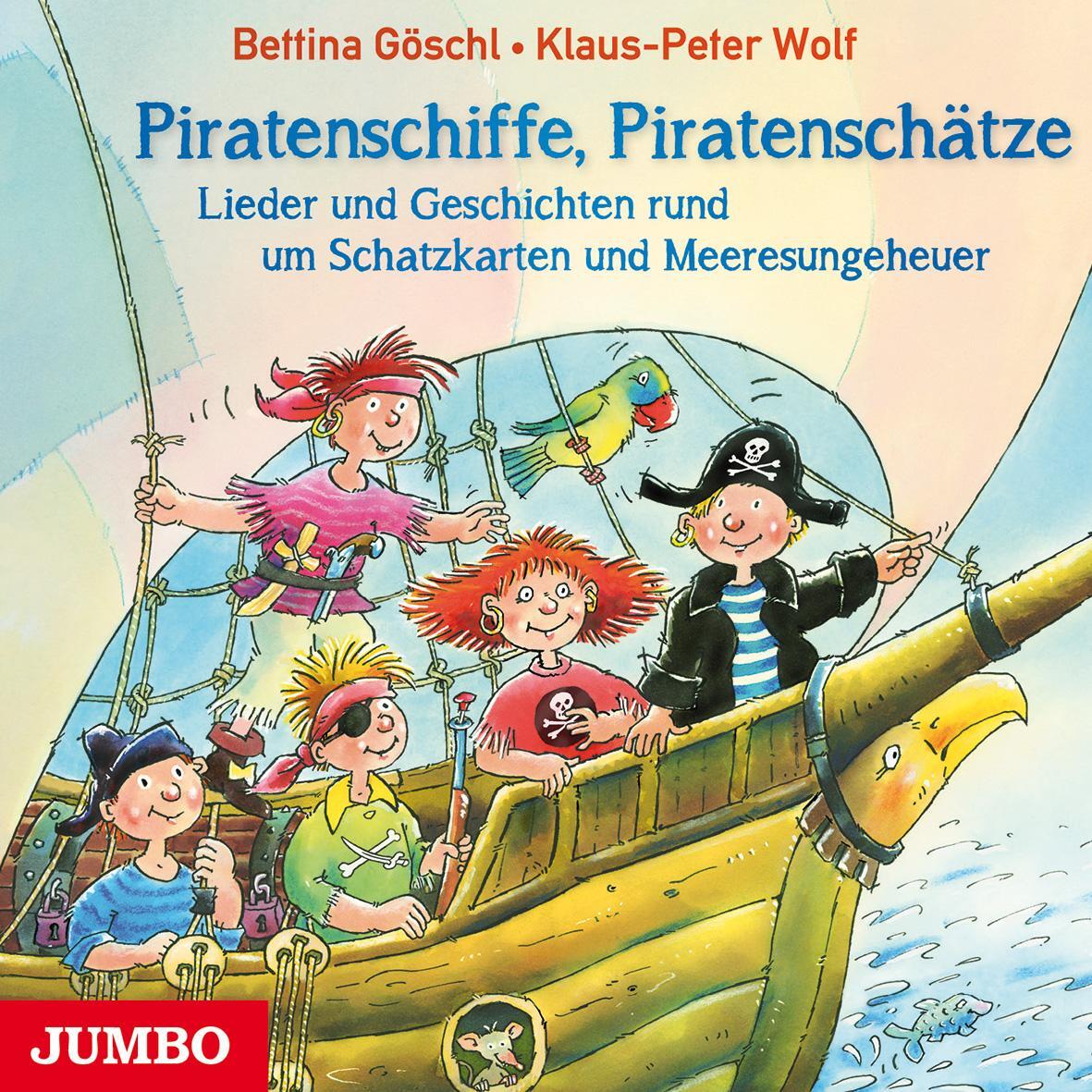 Cover: 9783833737152 | Piratenschiffe, Piratenschätze | Klaus-Peter Wolf (u. a.) | Audio-CD