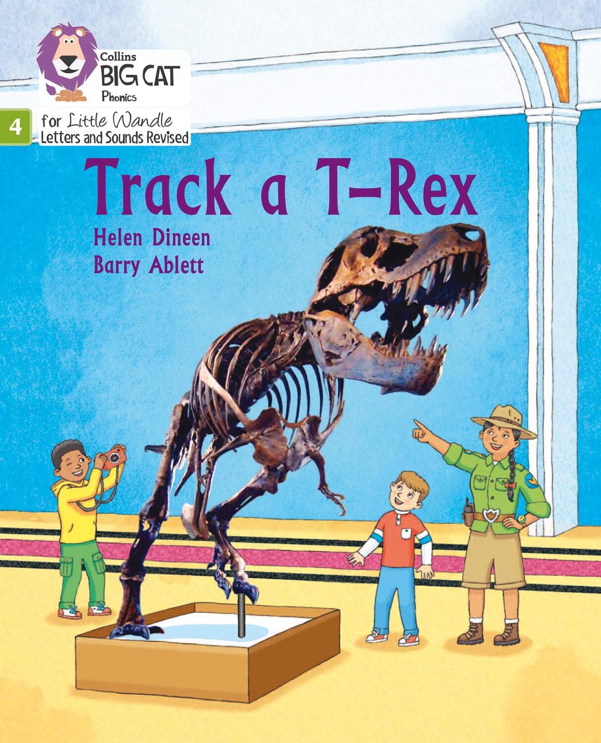 Cover: 9780008504557 | Track a T-Rex | Phase 4 Set 1 | Helen Dineen | Taschenbuch | Englisch