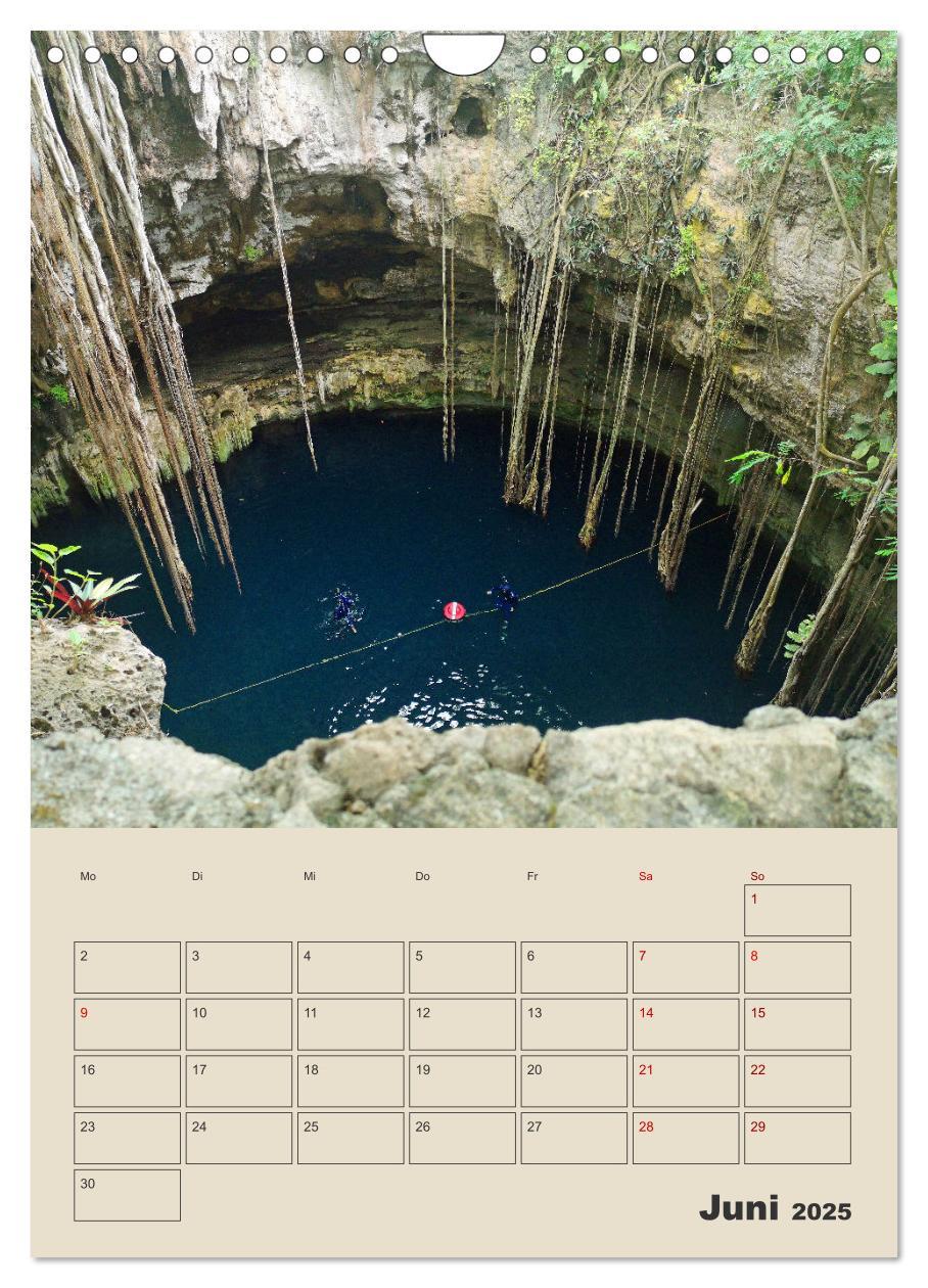 Bild: 9783435900664 | Mexiko Yucatán Terminplaner (Wandkalender 2025 DIN A4 hoch),...