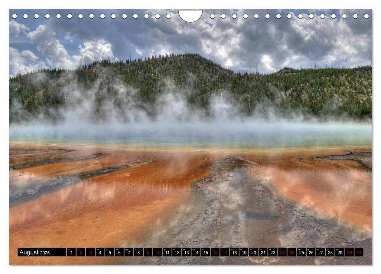 Bild: 9783435422319 | Yellowstone Nationalpark. Tanz auf dem Vulkan (Wandkalender 2025...