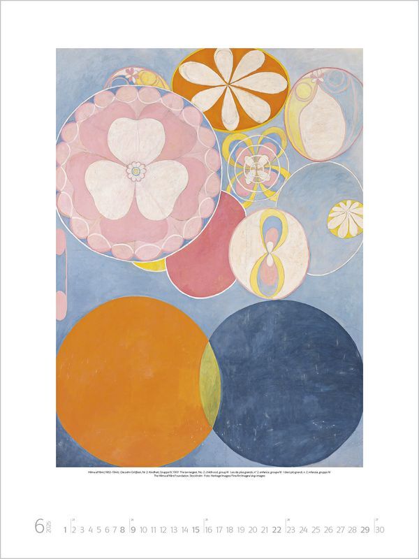 Bild: 9783731879718 | Hilma af Klint 2025 | Korsch Verlag | Kalender | Spiralbindung | 14 S.