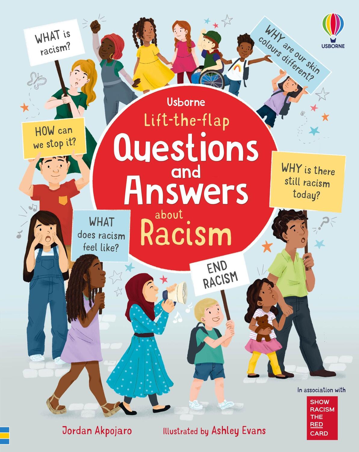 Cover: 9781474995825 | Lift-the-flap Questions and Answers about Racism | Jordan Akpojaro
